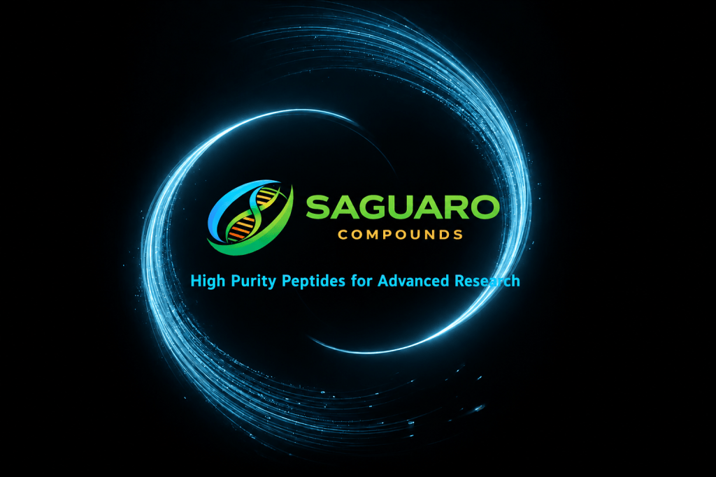 Innovative peptide research vial visualization